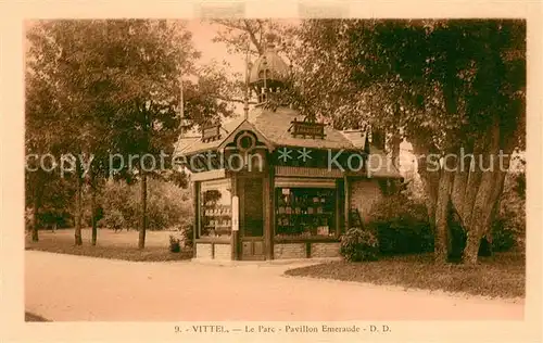 AK / Ansichtskarte Vittel Le Parc Pavillon Emeraude Vittel