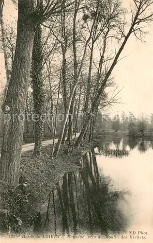 AK / Ansichtskarte Orleans_Loiret Paysage pres du Moulin des Bechels Orleans_Loiret