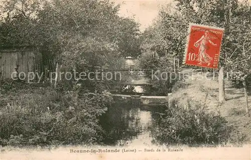 AK / Ansichtskarte Beaune la Rolande Bords de la Rolande Beaune la Rolande