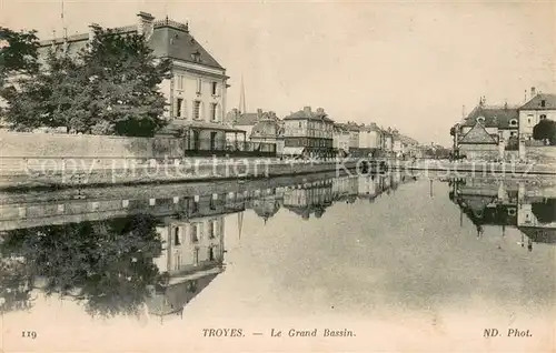 AK / Ansichtskarte Troyes_Aube Le Grand Bassin Troyes Aube