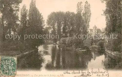 AK / Ansichtskarte Montigny_Loiret Vue prise sur le Loing Montigny Loiret