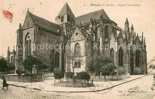 AK / Ansichtskarte Dinan Eglise Saint Malo Dinan
