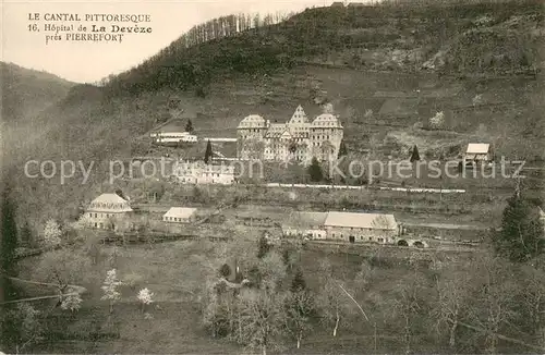 AK / Ansichtskarte Pierrefort Hopital de La Deveze Pierrefort