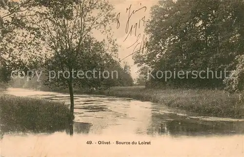 AK / Ansichtskarte Olivet_Loiret Source du Loiret Olivet Loiret