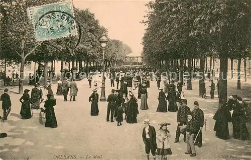 AK / Ansichtskarte Orleans_Loiret Le Mail Orleans_Loiret