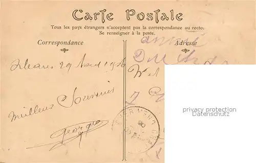 AK / Ansichtskarte Orleans_Loiret Le Mail Orleans_Loiret