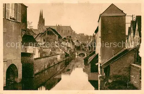 AK / Ansichtskarte Chartres_Eure_et_Loir Eure au Pont St Hilaire Chartres_Eure_et_Loir