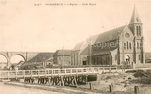 AK / Ansichtskarte Wimereux Eglise Cote Nord Wimereux