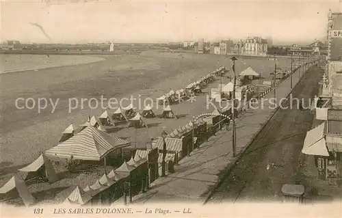 AK / Ansichtskarte Les_Sables d_Olonne La Plage Les_Sables d_Olonne