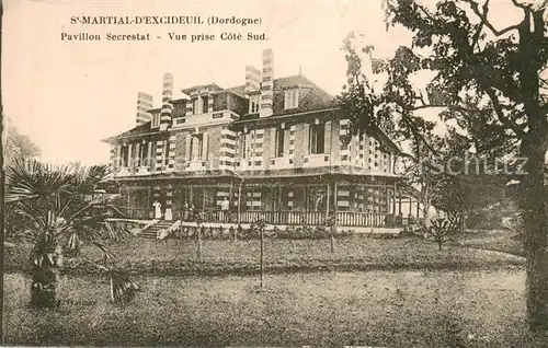 AK / Ansichtskarte Saint Martial d_Artenset Pavillon Secrestat Vue prise Cote Sud Saint Martial d Artenset