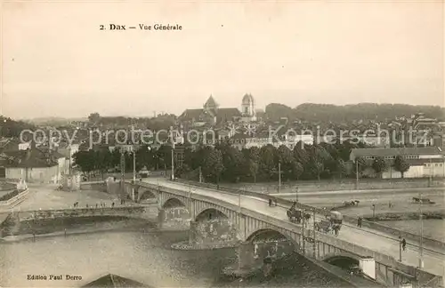 AK / Ansichtskarte Dax_Landes Vue generale Dax_Landes