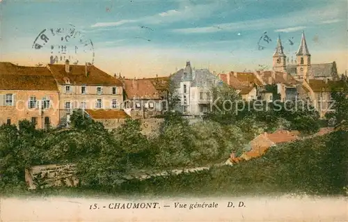 AK / Ansichtskarte Chaumont_Haute Marne Vue generale Chaumont Haute Marne