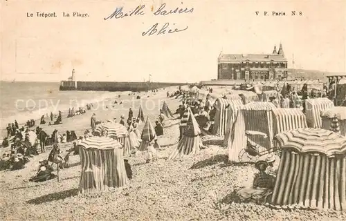 AK / Ansichtskarte Le_Treport La plage Le_Treport