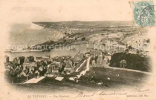 AK / Ansichtskarte Le_Treport Vue generale Le_Treport