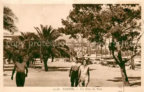 AK / Ansichtskarte Bandol Un coin du port Bandol