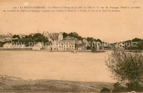 AK / Ansichtskarte La_Roche Bernard La Vilaine a l ouest de la ville La_Roche Bernard