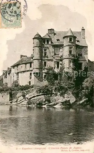 AK / Ansichtskarte Espalion Ancien Palais de Justice Espalion