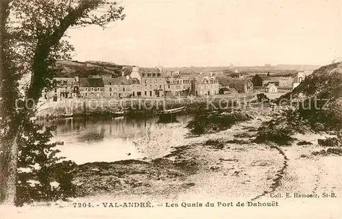 AK / Ansichtskarte Val Andre Les quais du Port de Dahouet Val Andre