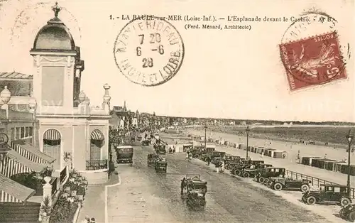 AK / Ansichtskarte La_Baule_sur_Mer Esplanade devant le casino La_Baule_sur_Mer