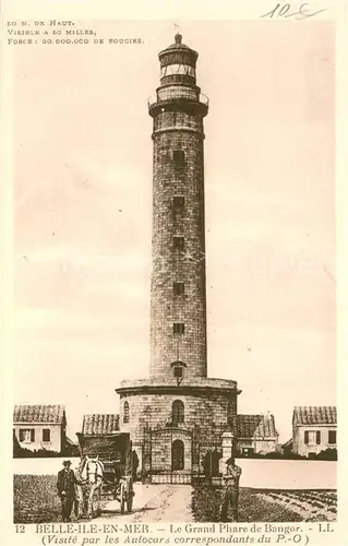 AK / Ansichtskarte Bangor_Belle Ile en Mer Grand phare 