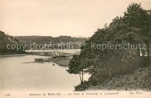 AK / Ansichtskarte Locquenole Pont de Dourduff et Locquenole Locquenole