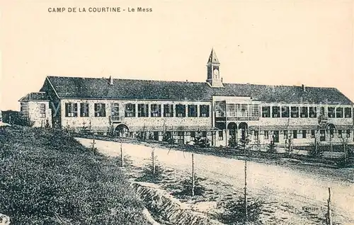 AK / Ansichtskarte Camp_de_la_Courtine Le Mess Camp_de_la_Courtine