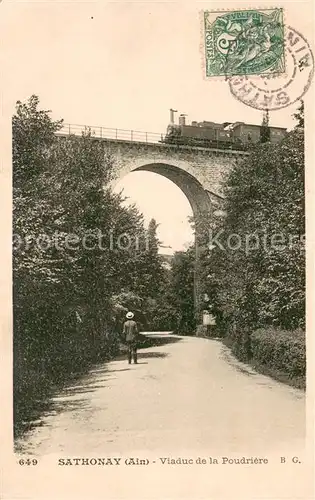 AK / Ansichtskarte Sathonay_Ain Viaduc de la Poudriere 