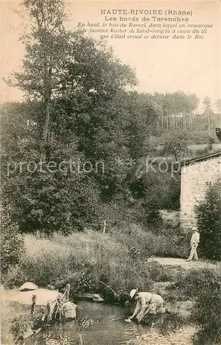 AK / Ansichtskarte Haute Rivoire Les bords de Toranches Haute Rivoire