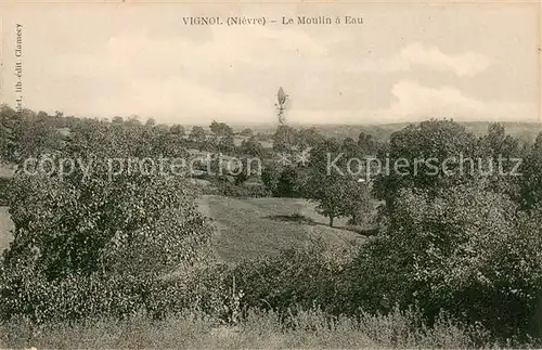 AK / Ansichtskarte Vignol Panorama Paysage Moulin a eau Vignol