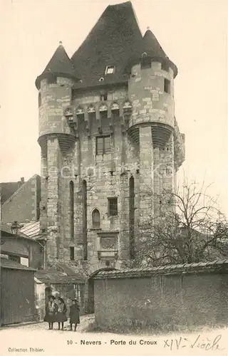 AK / Ansichtskarte Nevers_Nievre Porte du Croux Nevers Nievre