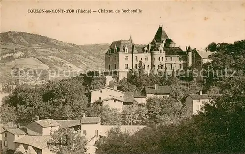 AK / Ansichtskarte Couzon au Mont d_Or Chateau de Rochetaille Schloss Couzon au Mont d Or