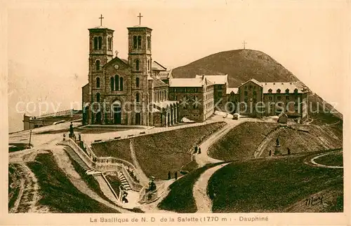 AK / Ansichtskarte Notre_Dame_de_la_Salette Basilique Notre_Dame_de_la_Salette