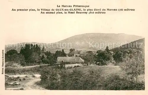 AK / Ansichtskarte Glux en Glenne Village le plus eleve du Morvan Mont Beuvray Glux en Glenne