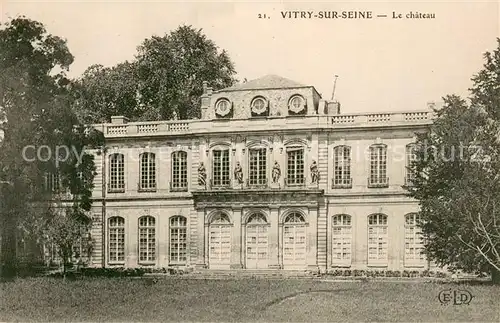 AK / Ansichtskarte Vitry sur Seine Chateau Schloss Vitry sur Seine