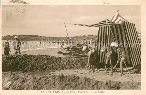 AK / Ansichtskarte Saint Pair sur Mer La plage Saint Pair sur Mer