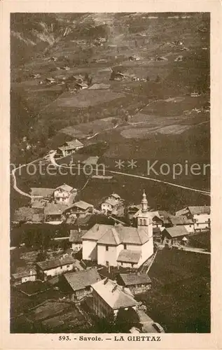 AK / Ansichtskarte La_Giettaz Vue aerienne La_Giettaz