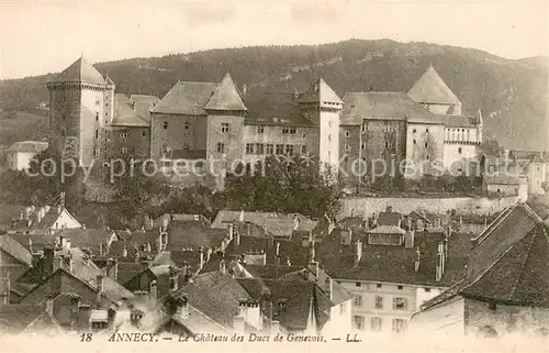AK / Ansichtskarte Annecy_Haute Savoie Le Chateau des Ducs de Genevois Annecy Haute Savoie