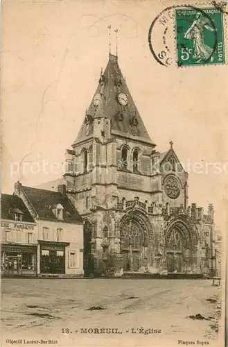 AK / Ansichtskarte Moreuil Eglise Moreuil