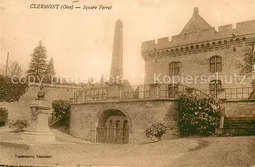 AK / Ansichtskarte Clermont_Oise Square Ferret Clermont_Oise