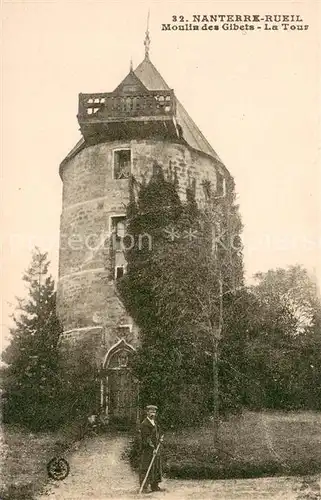 AK / Ansichtskarte Nanterre Moulin des Gibets La Tour Nanterre