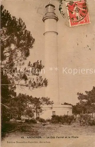 AK / Ansichtskarte Arcachon_Gironde Le Cap Ferret et le Phare Arcachon Gironde