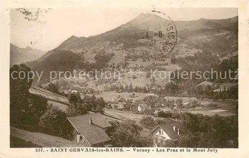 AK / Ansichtskarte Saint Gervais les Bains Verney Les Praz et le Mont Joly Saint Gervais les Bains