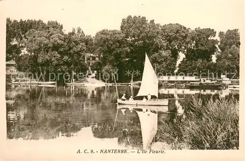 AK / Ansichtskarte Nanterre Ile Fleurie Nanterre