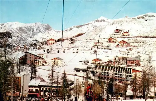 AK / Ansichtskarte Valberg Le Teleski de Garibeuil Hotel des Melezes Hotel Le Chastellan Valberg