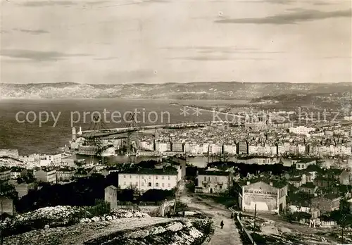 AK / Ansichtskarte Marseille_Bouches du Rhone Vue generale Marseille