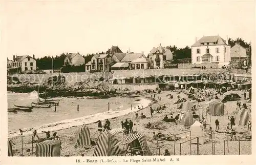 AK / Ansichtskarte Batz sur Mer La Plage Saint Michel Batz sur Mer