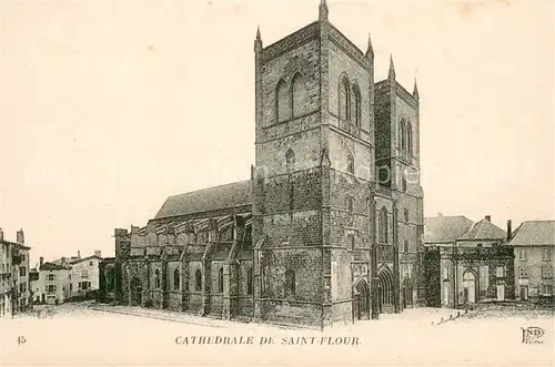 AK / Ansichtskarte Saint Flour_Cantal Cathedrale Saint Flour Cantal