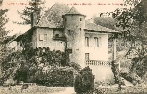 AK / Ansichtskarte Saint Etienne de Maurs Chateau de Senergues Schloss Saint Etienne de Maurs