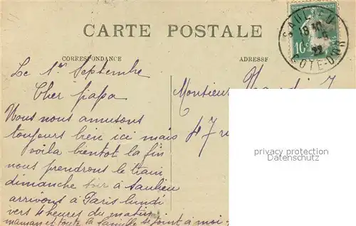 AK / Ansichtskarte Saulieu Vue generale Saulieu