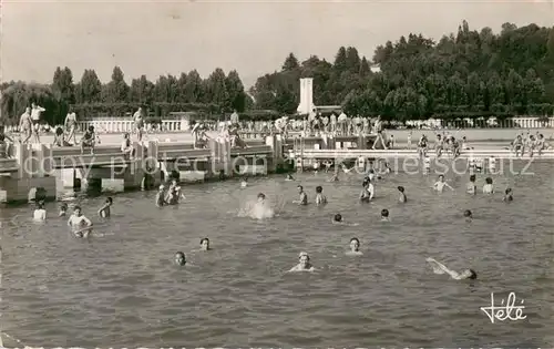 AK / Ansichtskarte Aix les Bains La plage municipale Aix les Bains